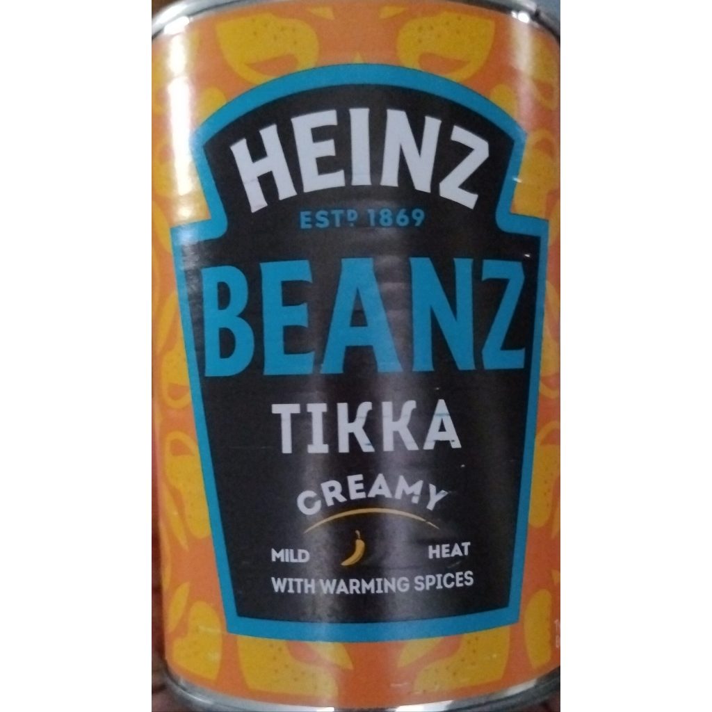 HEINZ Tikka Creamy Baked Beans 390g