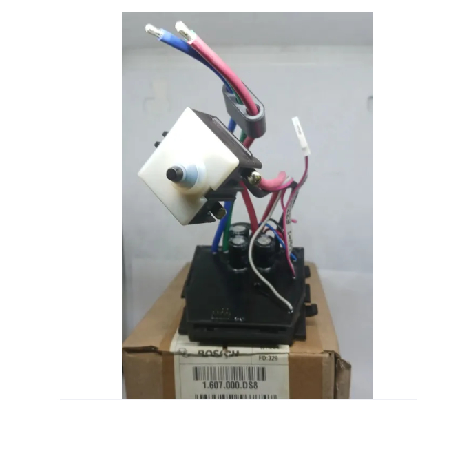 Bosch อะไหล่ชุดสวิตซ์ ควบคุมแผงวงจร เจียร์ไร้สาย 18 โวลล์ รุ่น GWX18V-10P X-Lock part no 1607000DS8