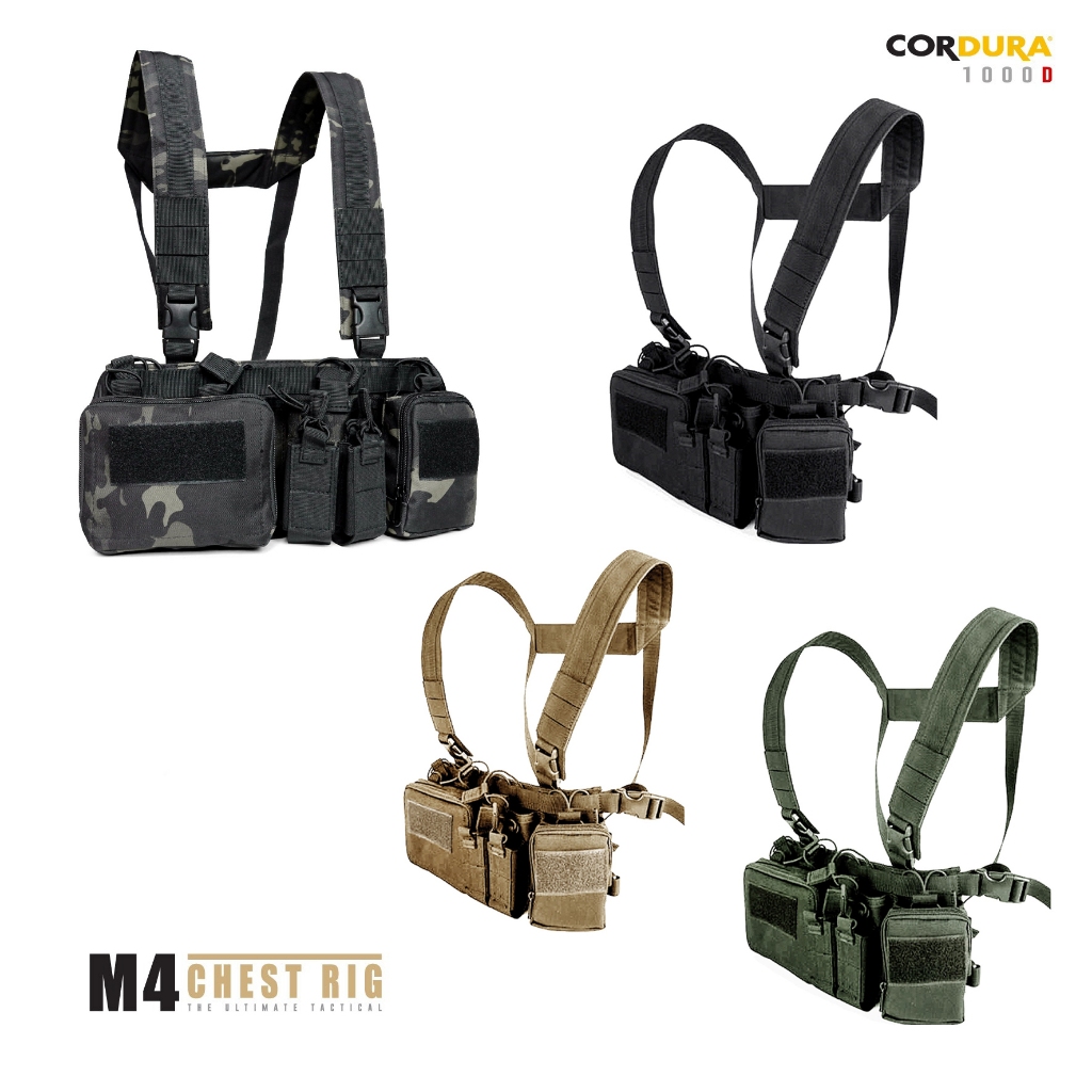M4 Chest Rig สายโยงบ่า
