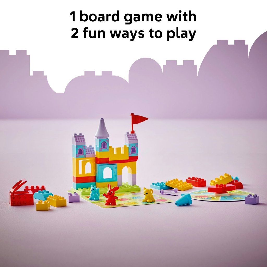 LEGO DUPLO Town 10450 Hopsy’s Castle Game (47pcs.), Building Blocks, Kids Toy ราคา ถูกที่สุด ดีลบีเคเค แกลเลอรีภาพที่ 5