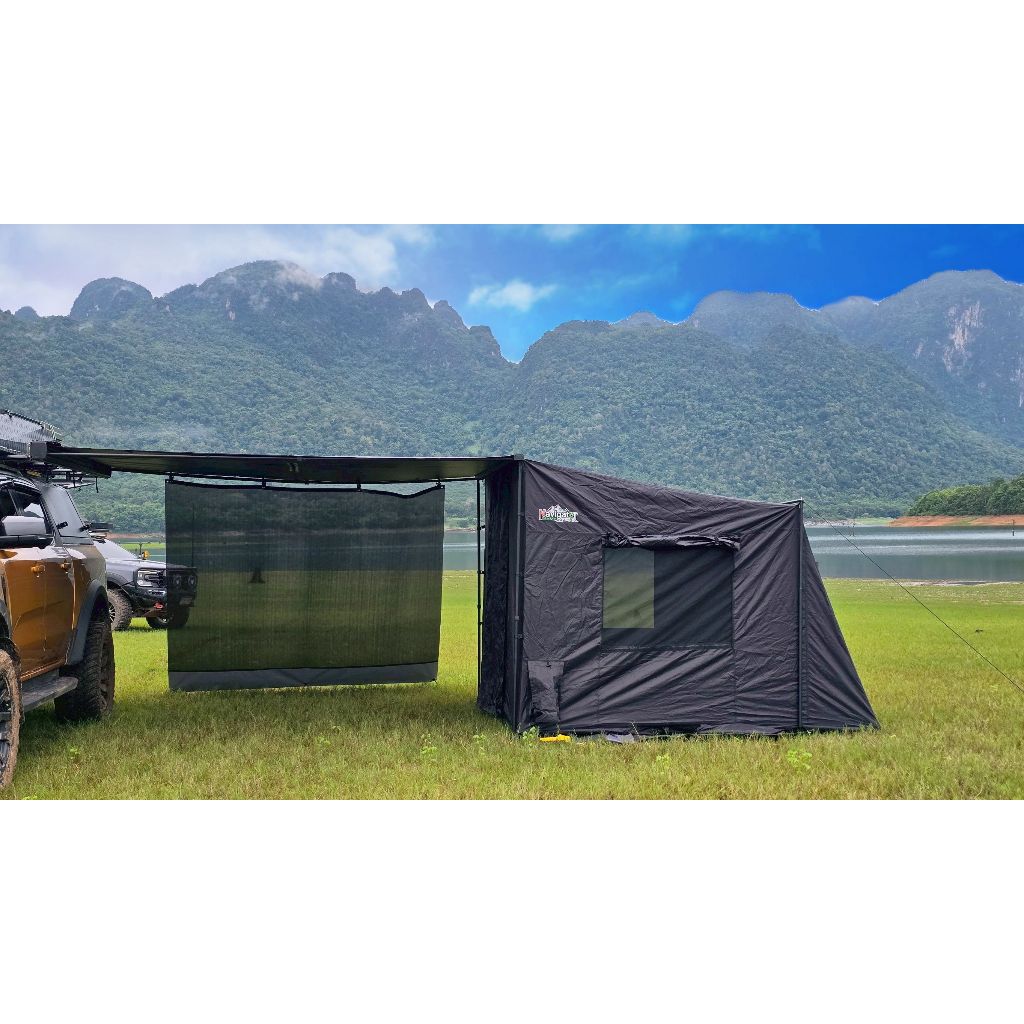 ห้องเสริมต่อกับ Awning (ต่อได้ทุกแบรนด์