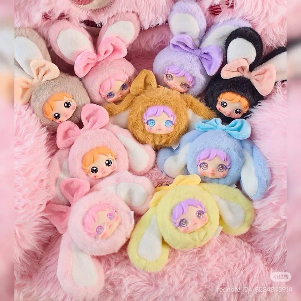 🇹🇭พร้อมส่ง📦จุ่มเดียว Amy's little rabbit พวงกุญแจ ของแท้100%