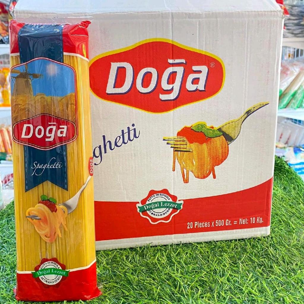 DOGa สปาเก็ตตี้ 500 กรัม (ยกลัง 20 แพ็ค) เส้นสวย เหนียวนุ่ม