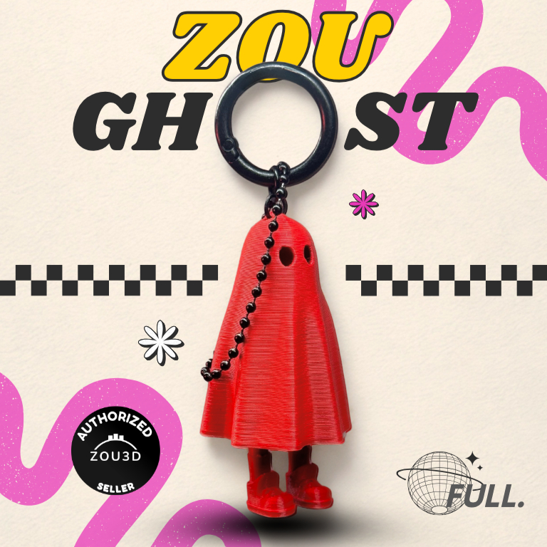 Zou Ghost พวงกุญแจ [ลิขสิทธิ์แท้ Authorized seller]