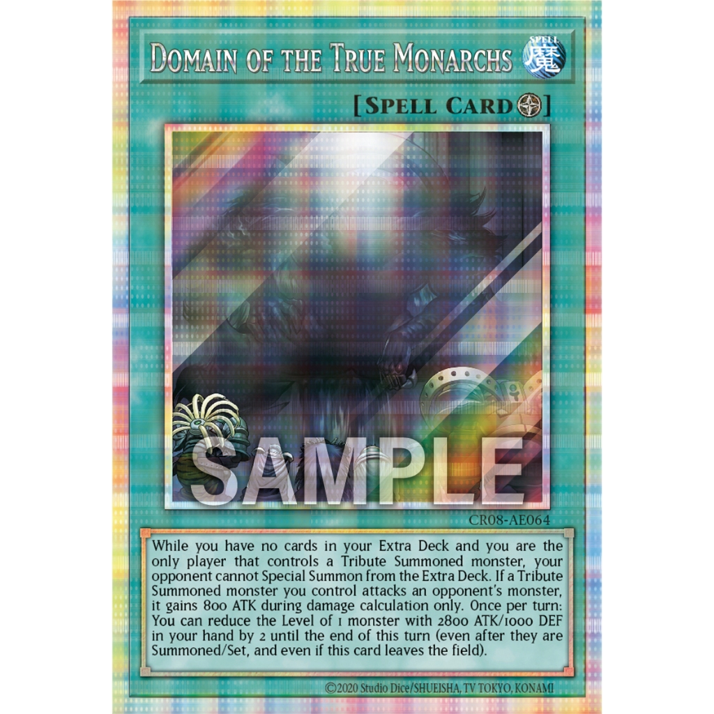 [Box][AE] Yu-Gi-Oh! Creation Pack 08 (CR08) การ์ดยูกิ ลิขสิทธิ์แท้ ภาษาอังกฤษ (Asian-English) ราคา ถูกที่สุด ดีลบีเคเค แกลเลอรีภาพที่ 4