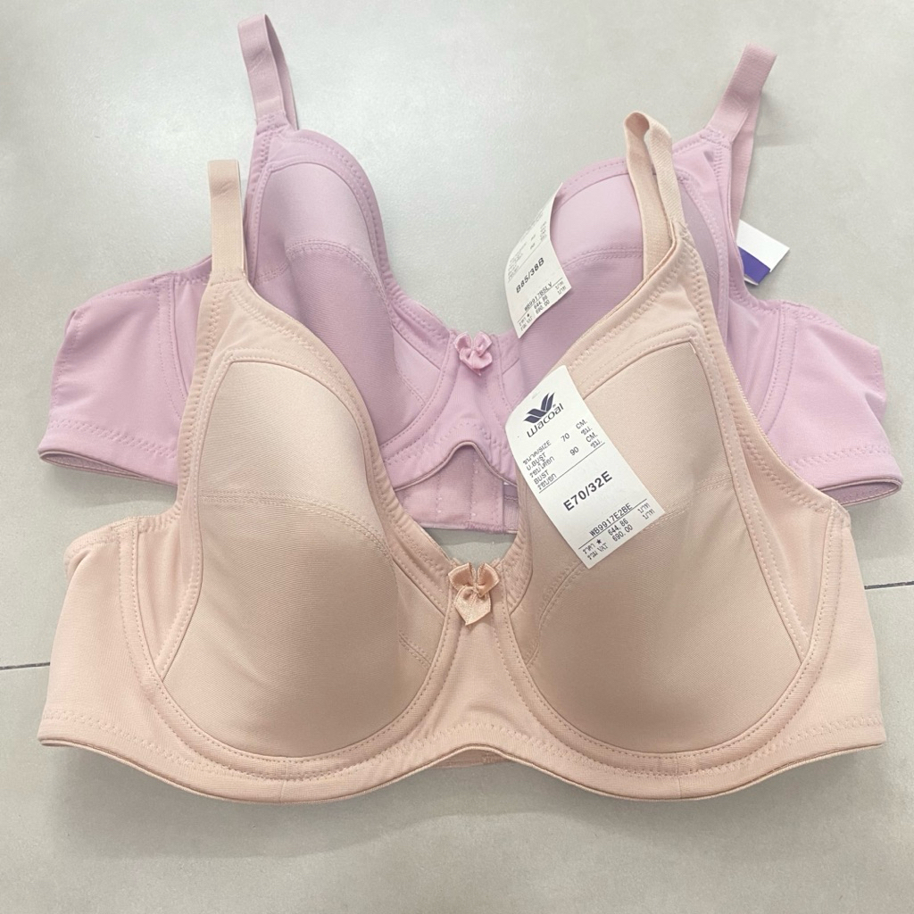 Wacoal Basic Bra รุ่น WB9917 ,WB9D32มีโครง เสริมบาง