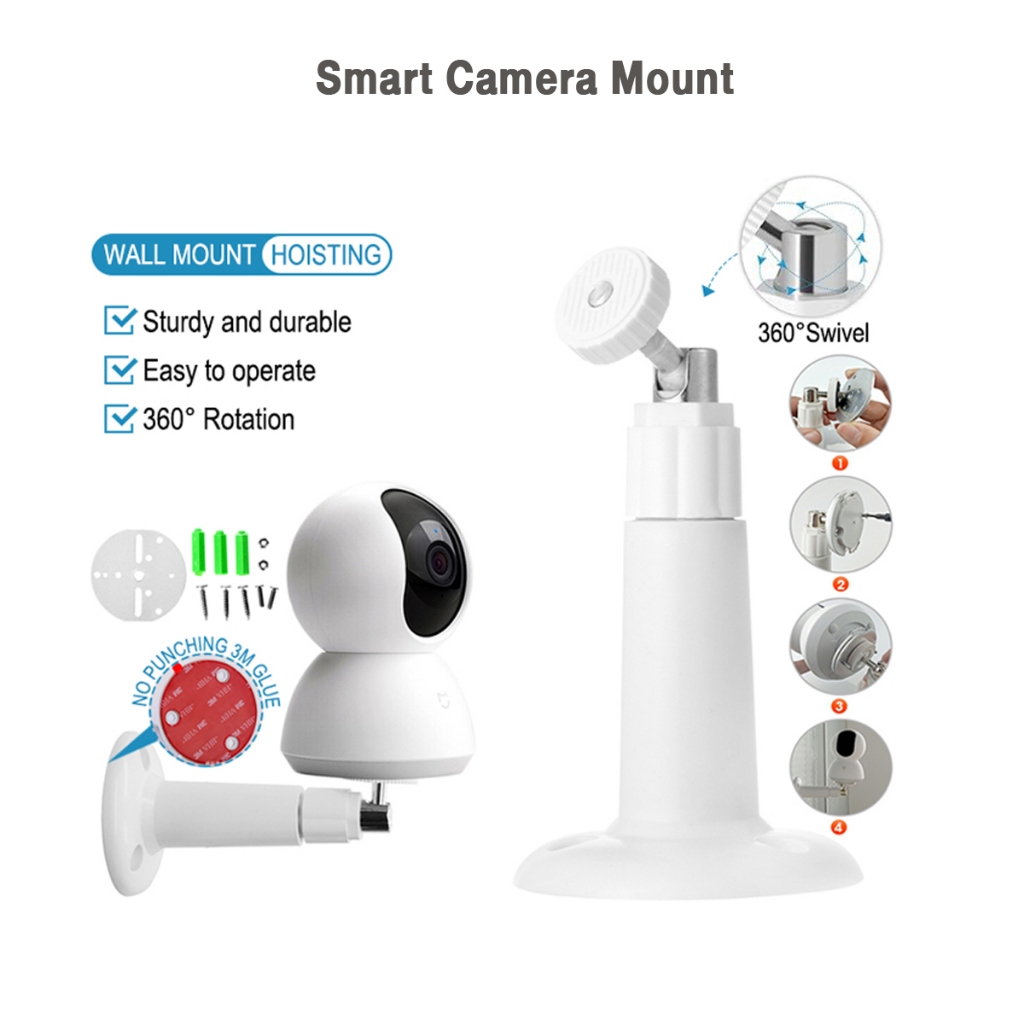【ของแถม】Camera Mount ขาตั้งกล้องวงจรปิด​ ขายึดกล้อง ฐานตั้งกล้องวงจรปิด ขากล้องวงจรปิด ขาตั้งสำหรับ Smart Camera PTZ