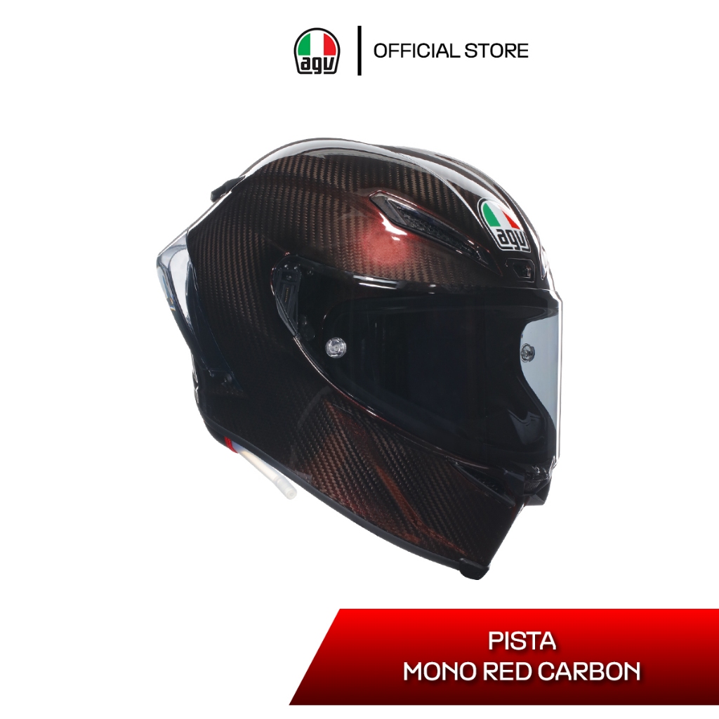 หมวกกันน็อค AGV PISTA GP RR / MONO RED CARBON