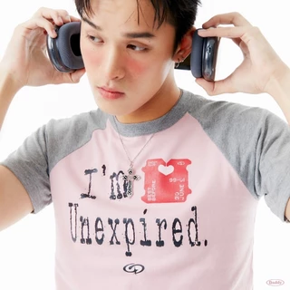 DADDYCLUB | I'm Unexpired T-shirt เสื้อยืด แขน raglan สุดเท่