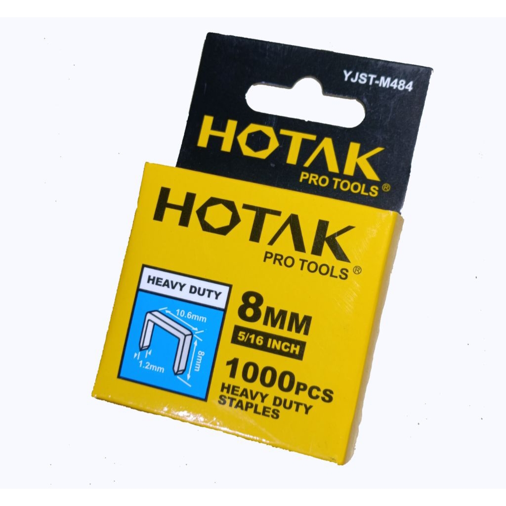 HOTAK (ของแท้) ลูกแม๊ก แม๊ก แม็ก แม็ค ขนาด สูง 8mm / 12mm. สำหรับปืนยิงแม็ก