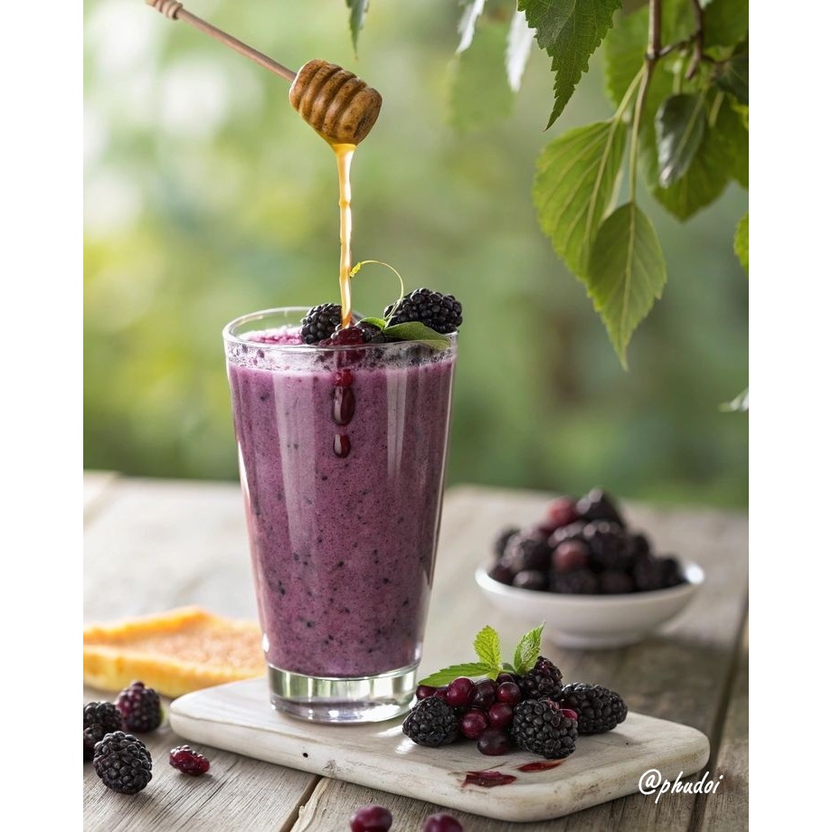 Mulberry Powder ผงมัลเบอรี่ (ภูดอย)100% ปริมาณ 500 กรัม ไม่มีผสม - รูปที่ 2