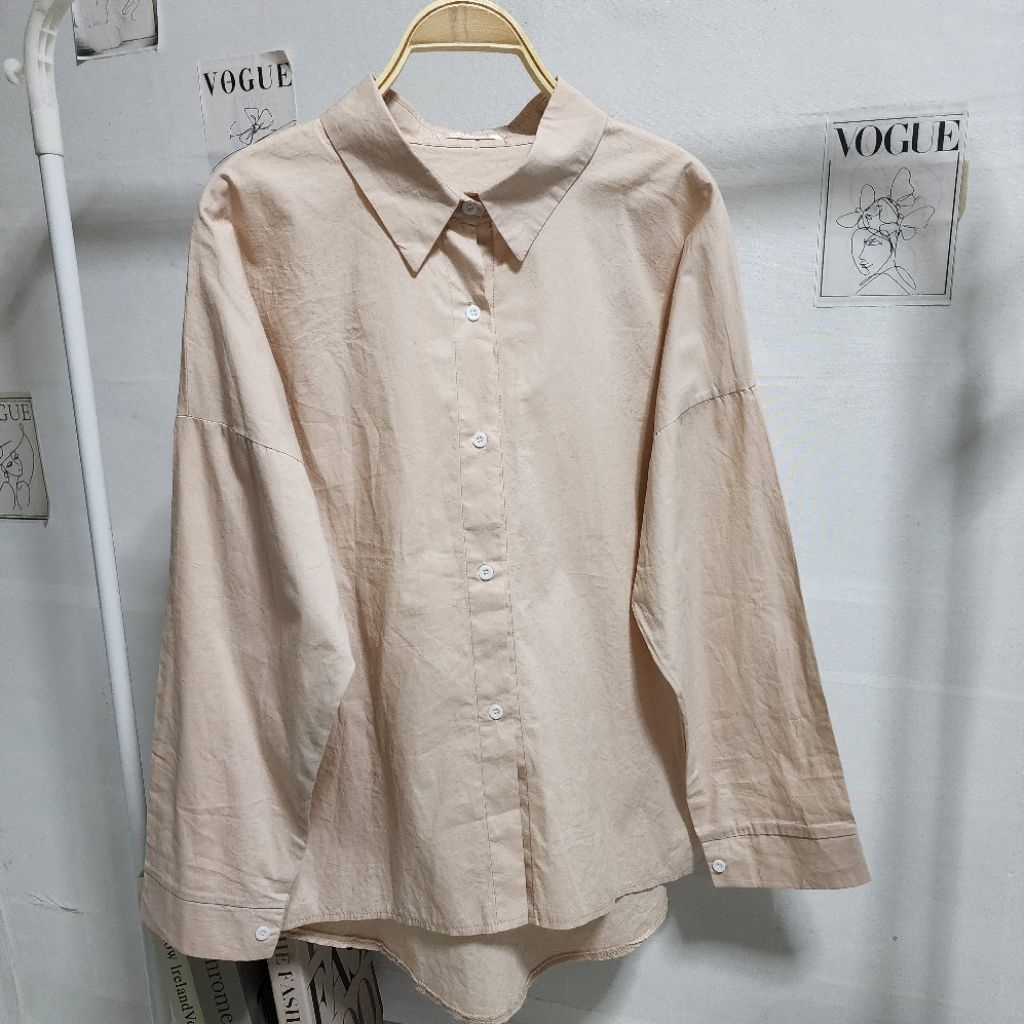 siwashop ── .✦ เสื้อเชิ้ตแขนยาว ทรงสวย