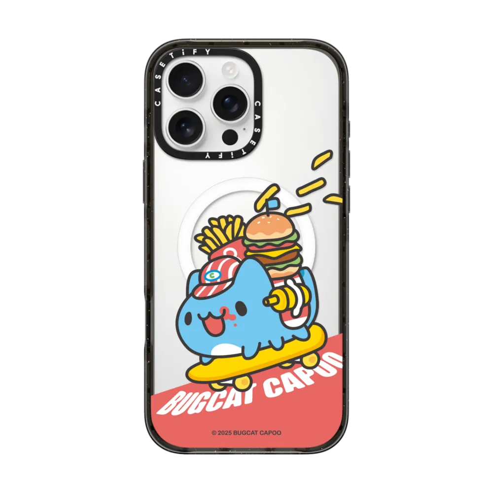 [พร้อมส่ง] CASETiFY | Bugcat Capoo Skater Case [Bugcat Capoo]