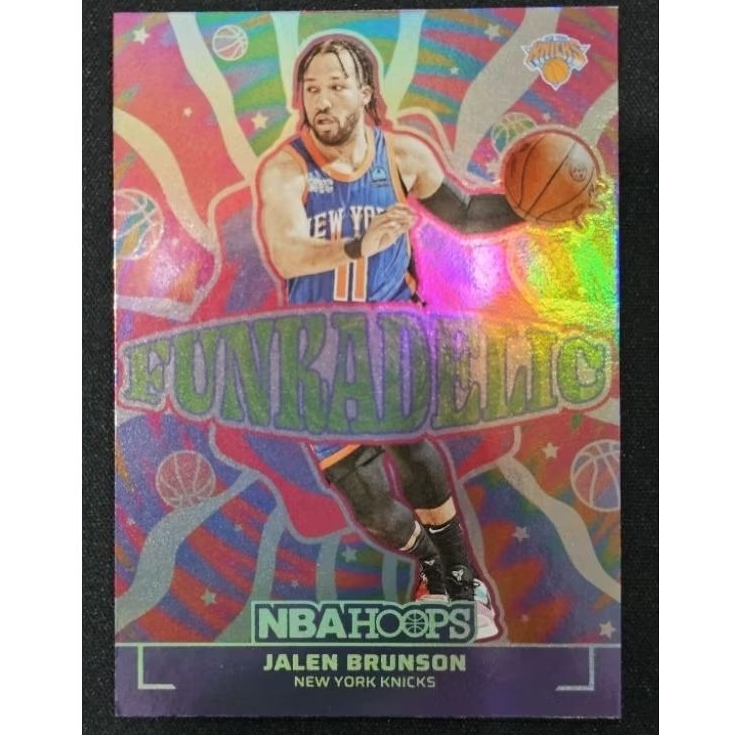 Jalen Brunson 2024-25 Panini NBA Hoops Funkadelic SP