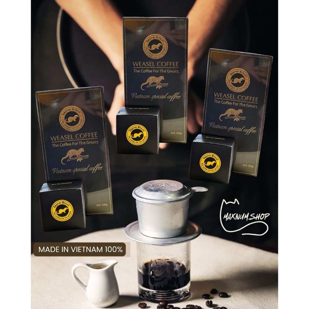 กาแฟขี้ฉะมด Weasel coffee เวียดนาม100%🇻🇳