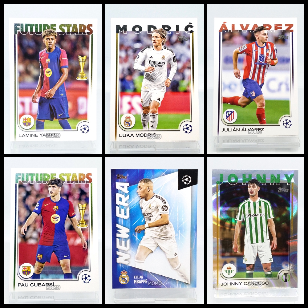 การ์ดบอล บาซ่า มาดริด แอตเลติ 2024-25 Topps UCC Base Card FC Barcelona Madrid Atlético
