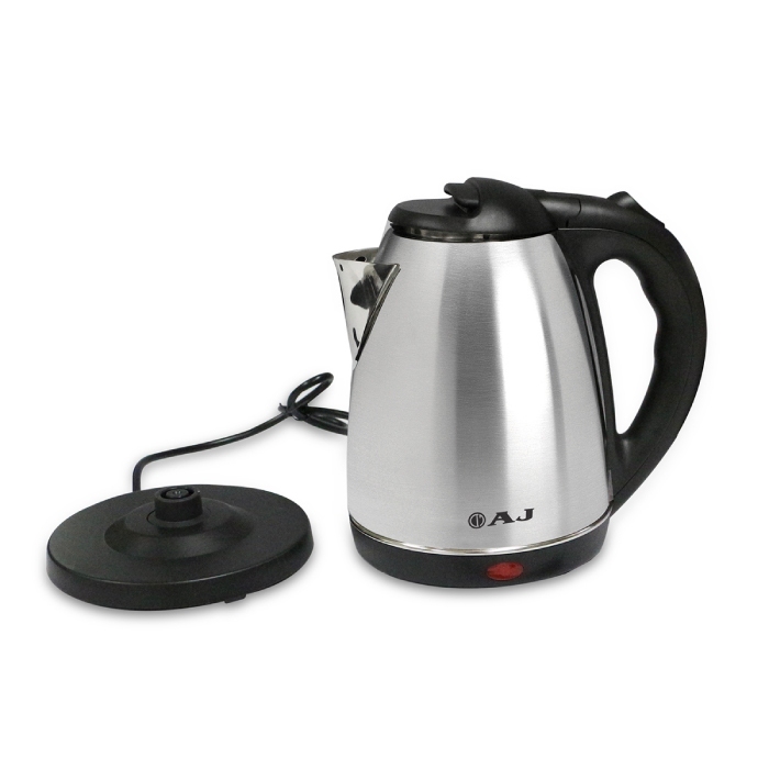 AJ กาต้มน้ำไฟฟ้า 1.8 ลิตร 1500W สแตนเลส ตัดไฟอัตโนมัติ รุ่น CA-003 ของแท้ รับประกัน 2ปี