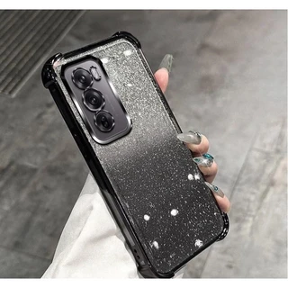 เคสกันกล้อง สำหรับ Samsung A17 A18 A27 A57 A37 A36 A56 A16 A55 A02S A03S S26FE S24FE S25FE กากเพชร 2in1 ฟรุ้งฟริ้ง EE