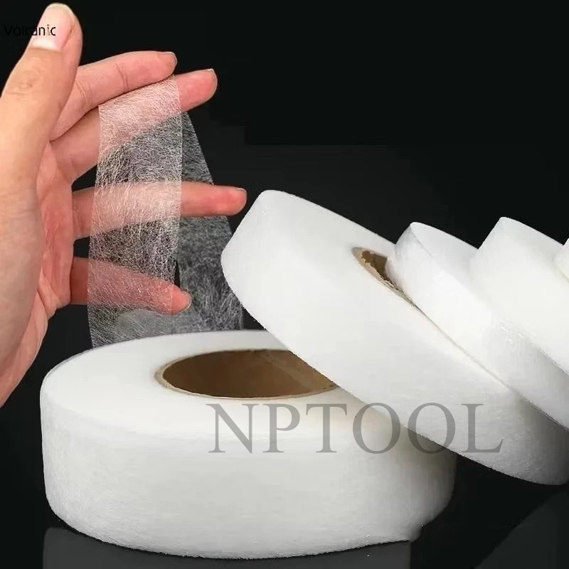 NP-352 ผ้ากาว เยื่อกาว 1.5 cm 70 หลา/ม้วน, แบบแผ่นตัด สำหรับใช้รีดขอบผ้า