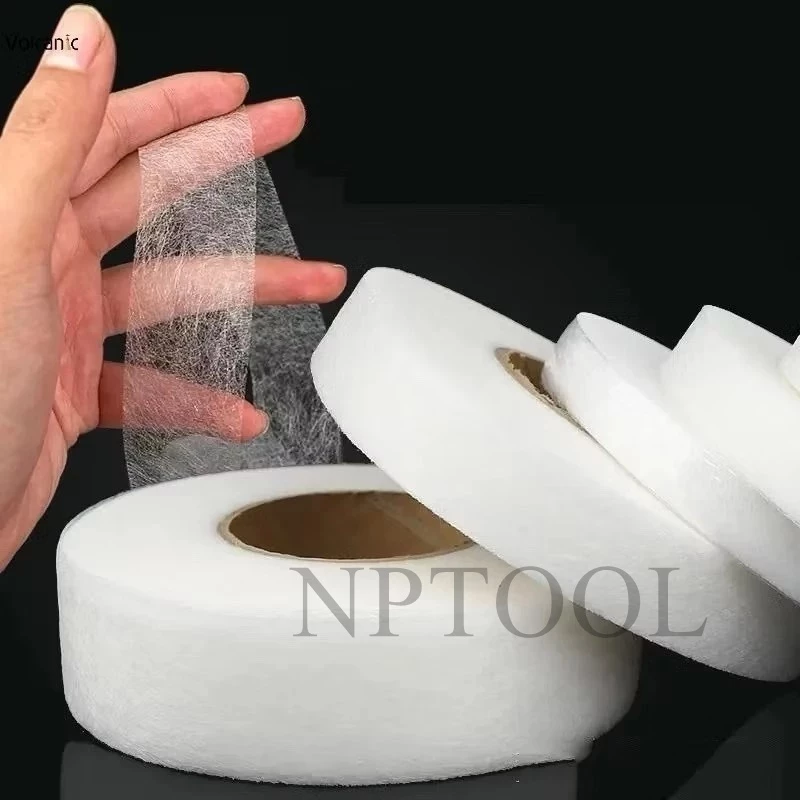 NP-352 ผ้ากาว เยื่อกาว 1.5 cm 70 หลา/ม้วน, แบบแผ่นตัด สำหรับใช้รีดขอบผ้า