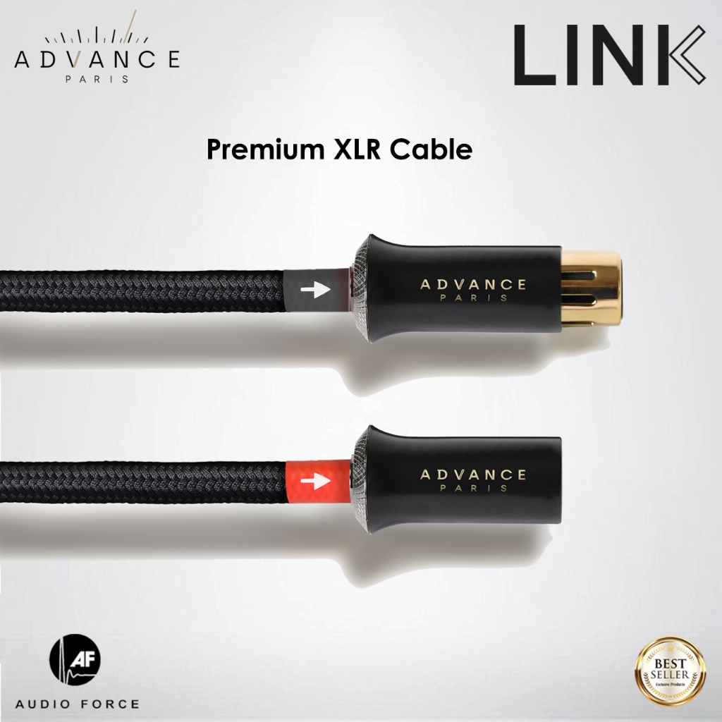 Advance Paris LINK Premium XLR Cable (1.5m)/ pair