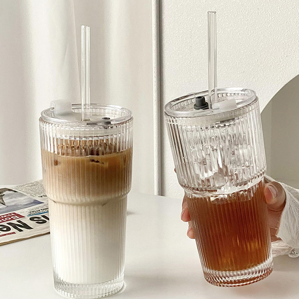 (แตกเคลมฟรี) (แพคโฟมกันแตก) แก้วเกาหลี 600ml แก้วมัทฉะ แก้วมัทฉะ แก้วกาแฟ แก้วกาแฟ แก้วน้ำแข็ง