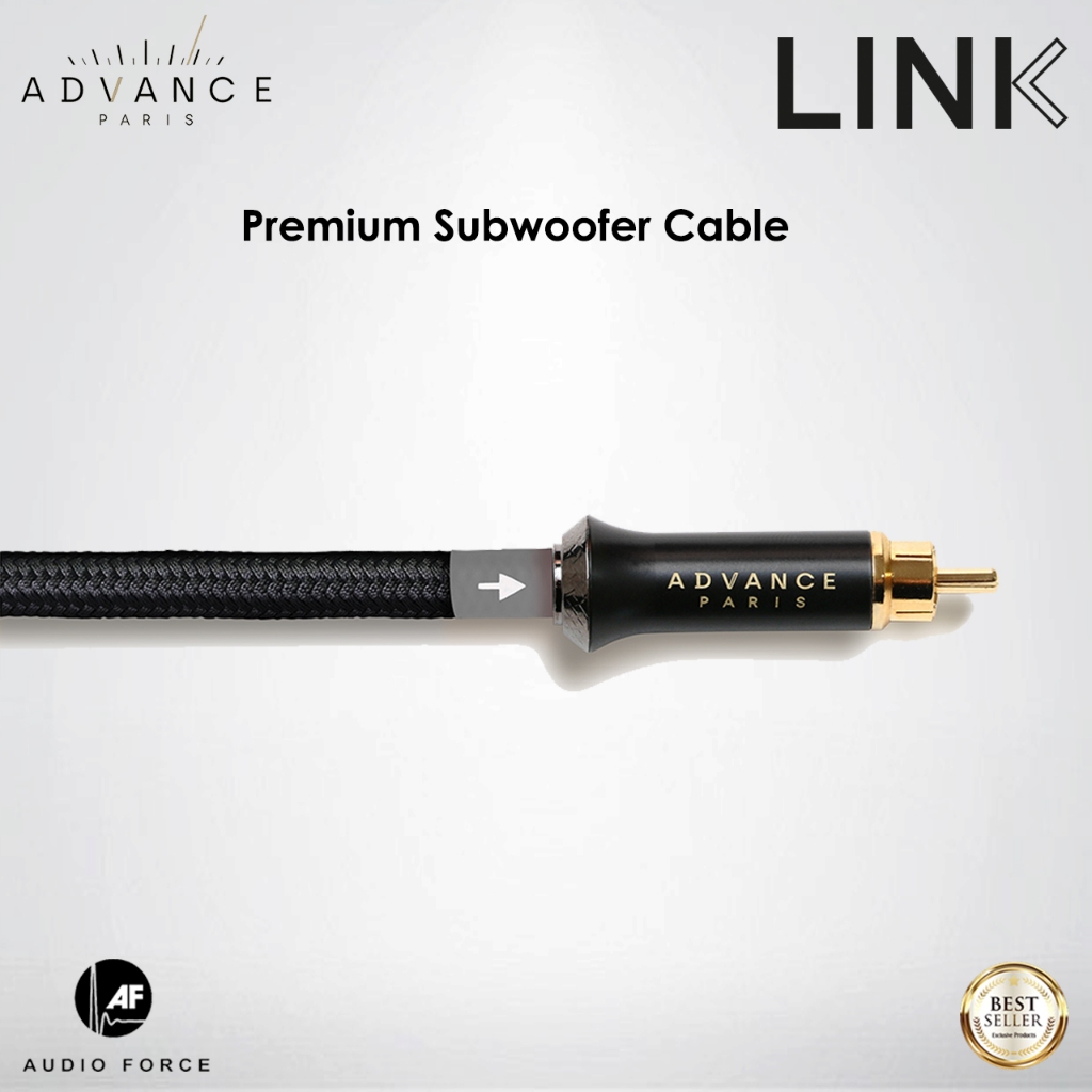 Advance Paris LINK Premium Subwoofer Cable (3m)/ pc.