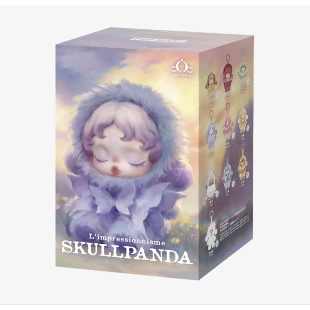 (พร้อมส่ง) SKULLPANDA L’impressionnisme Series Plush Doll