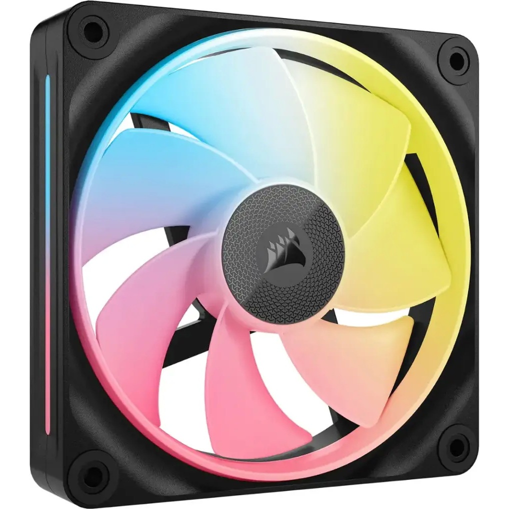 CORSAIR iCUE LINK LX120-R RGB 120mm PWM Reverse Blade Computer Case Expansion Fan - Black (CO-905104