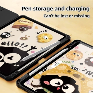 เคส Air7 หมุนได้ 360 องศา สําหรับ Air4/5/6/8 10.9 Pro11 2020/2021 10.2 Gen7/8/9/10/11 A16 2022 เคสไอแพด พร้อมถาดใส่ปากกา