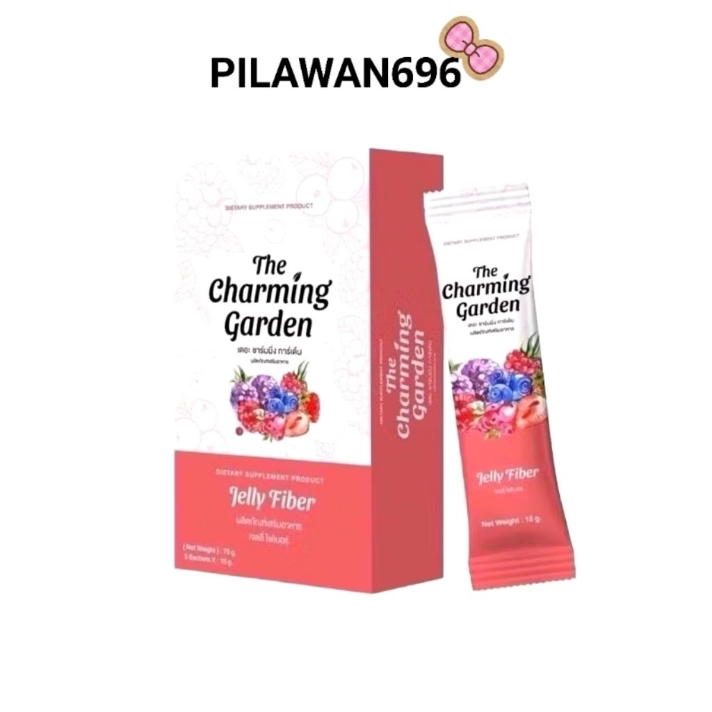 Jelly Fiber The Charming garden เจลลี่ไฟเบอร์ 5 ซอง