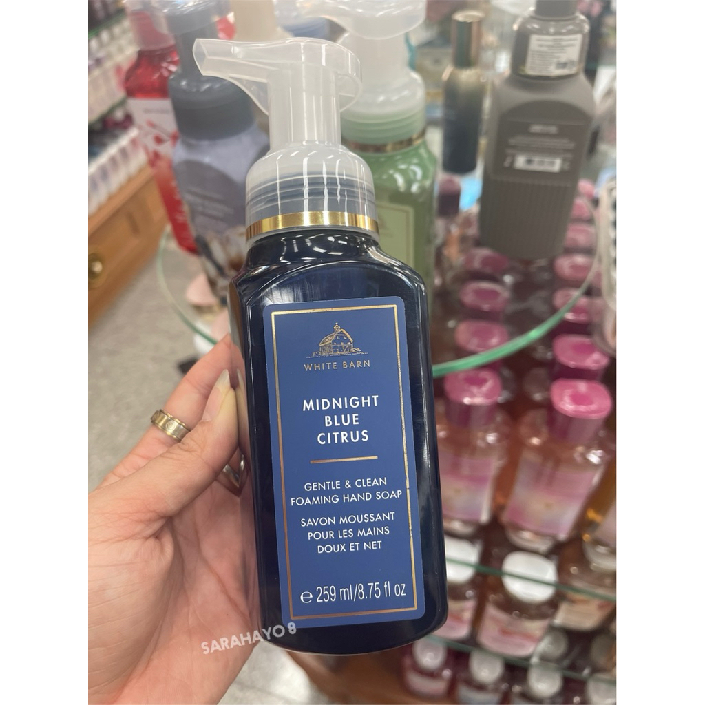 Bath & Body Works  Midnight Blue Citrus Foaming Hand Soap 259ml. ของแท้