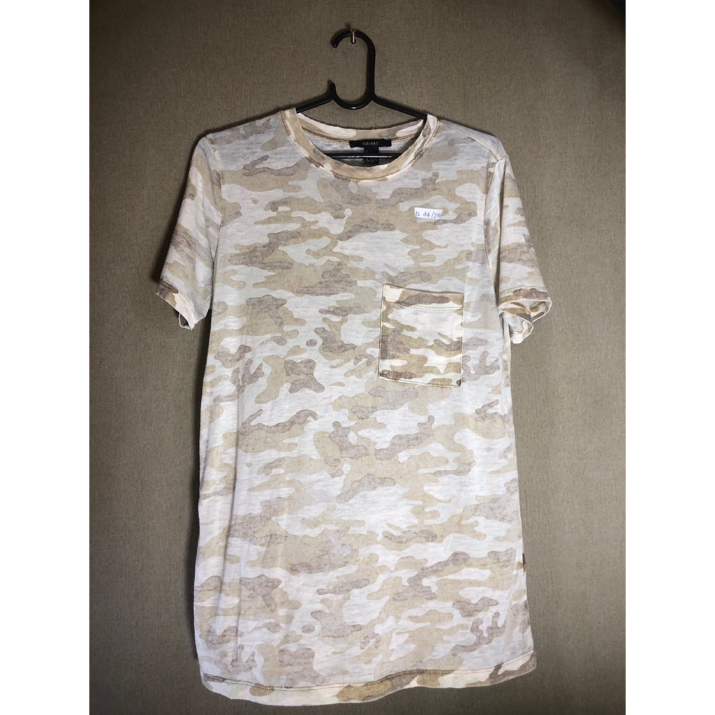 เสื้อยืดลายพรางForever21อก44