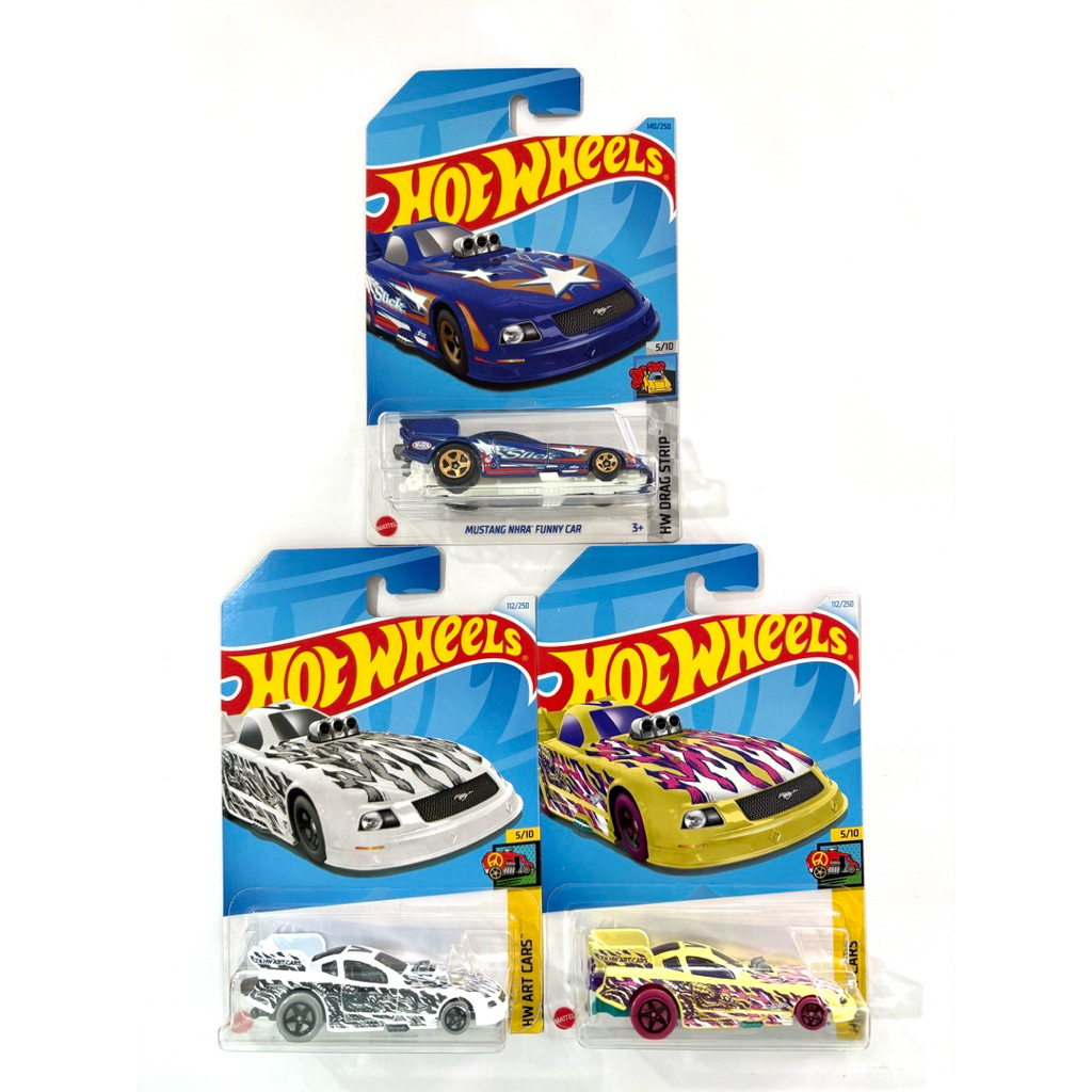 Hot Wheels | MUSTANG NHRA FUNNY CAR ~ มี 3 สี | 📦สินค้ามีพร้อมส่ง
