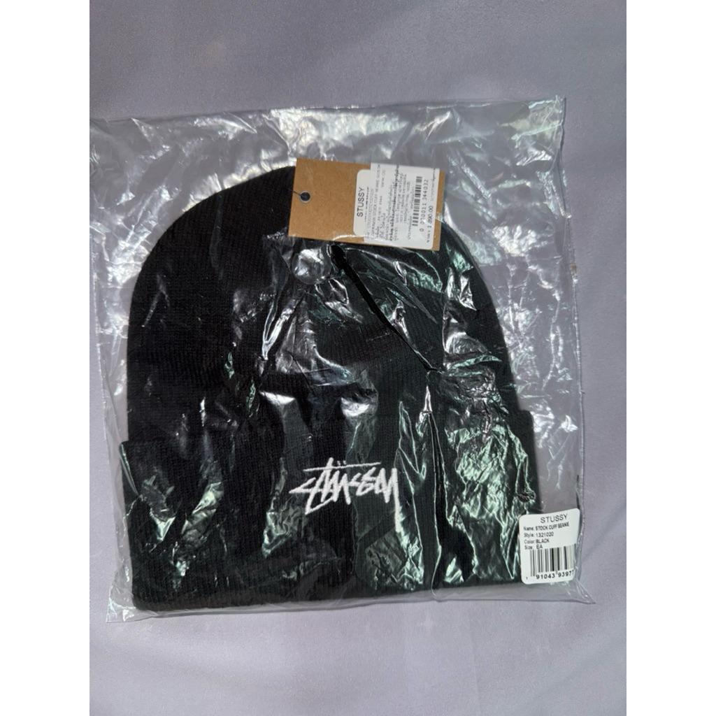 [พร้อมส่ง] STUSSY stock cuff beanie