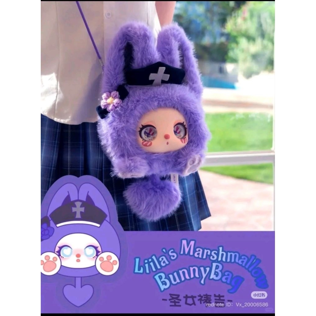 กระเป๋า Liila's  600% พร้อมส่งสีม่วง