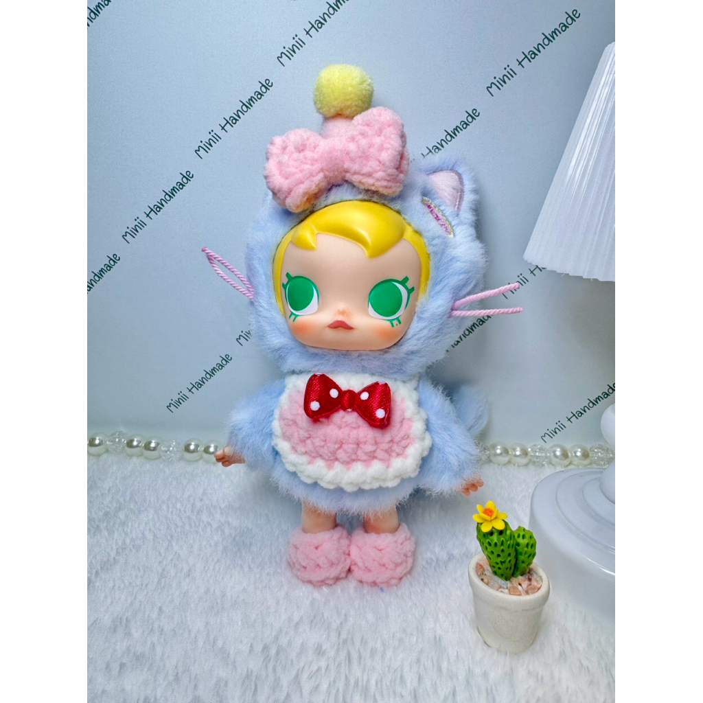 ส่งสินค้า 2-3 วัน ชุดผ้ากันเปื้อน น้องมอลลี่ ชุดตุ๊กตา เลือกสีได้ค่ะ