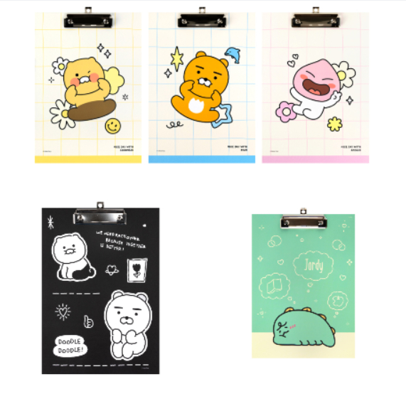 Kakao Clipboard  แผ่นรองเขียนขนาดกระดาษ A4