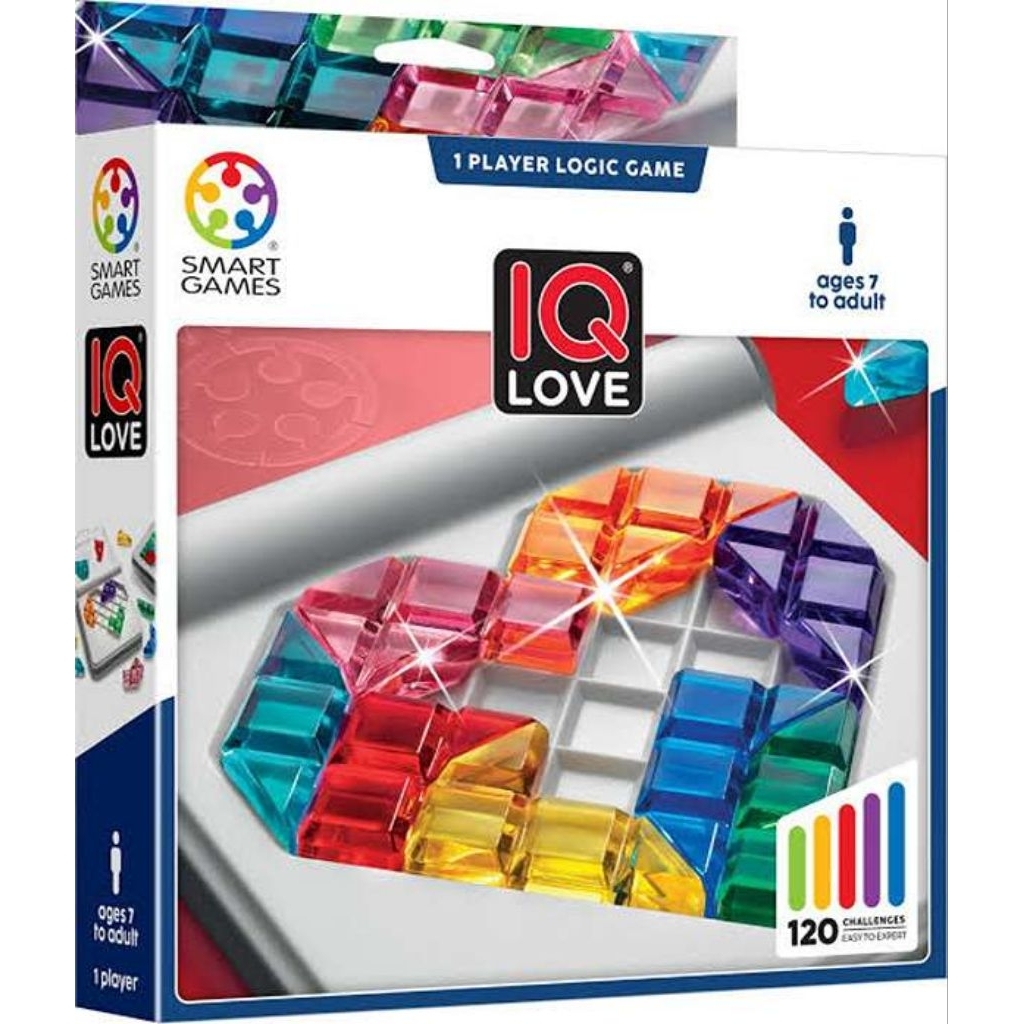 SMART GAMES, IQ Love ของเล่นฝึกสมองเสริมเชาว์ สำหรับ 7 ปี+ ลิขสิทธิ์แท้ เบลเยียม ตัวแทนจำหน่ายในไทย