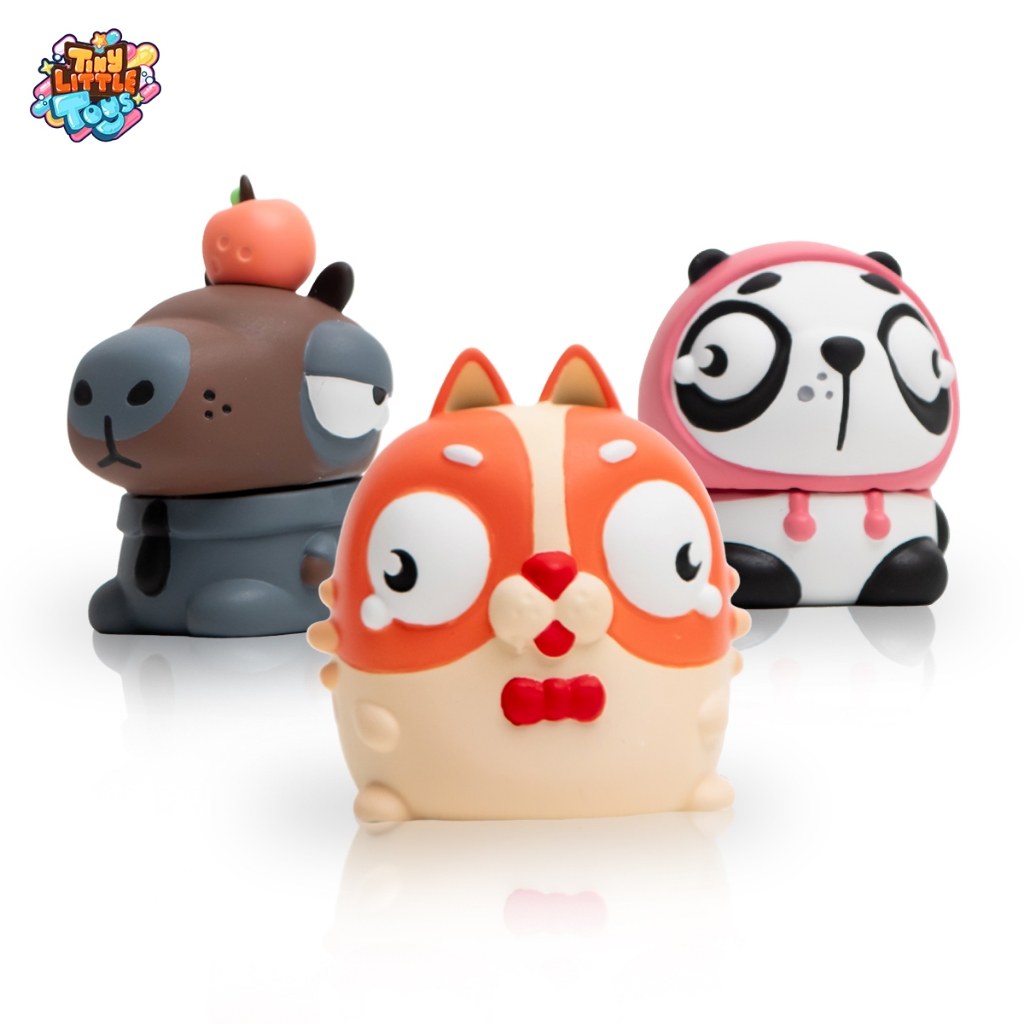 Tiny Little Toys Tiny Art Toy ของที่ระลึก ของสะสม แม่เหล็กติดตู้เย็น
