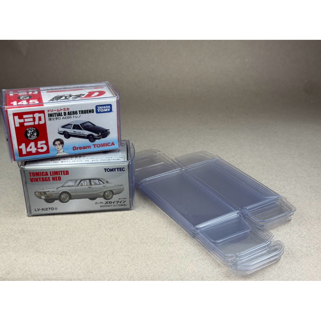 🔹กล่องใส่ ขนาดทรงอ้วน Tomytec / Tomica Premium แบบหนา Scale 1:64