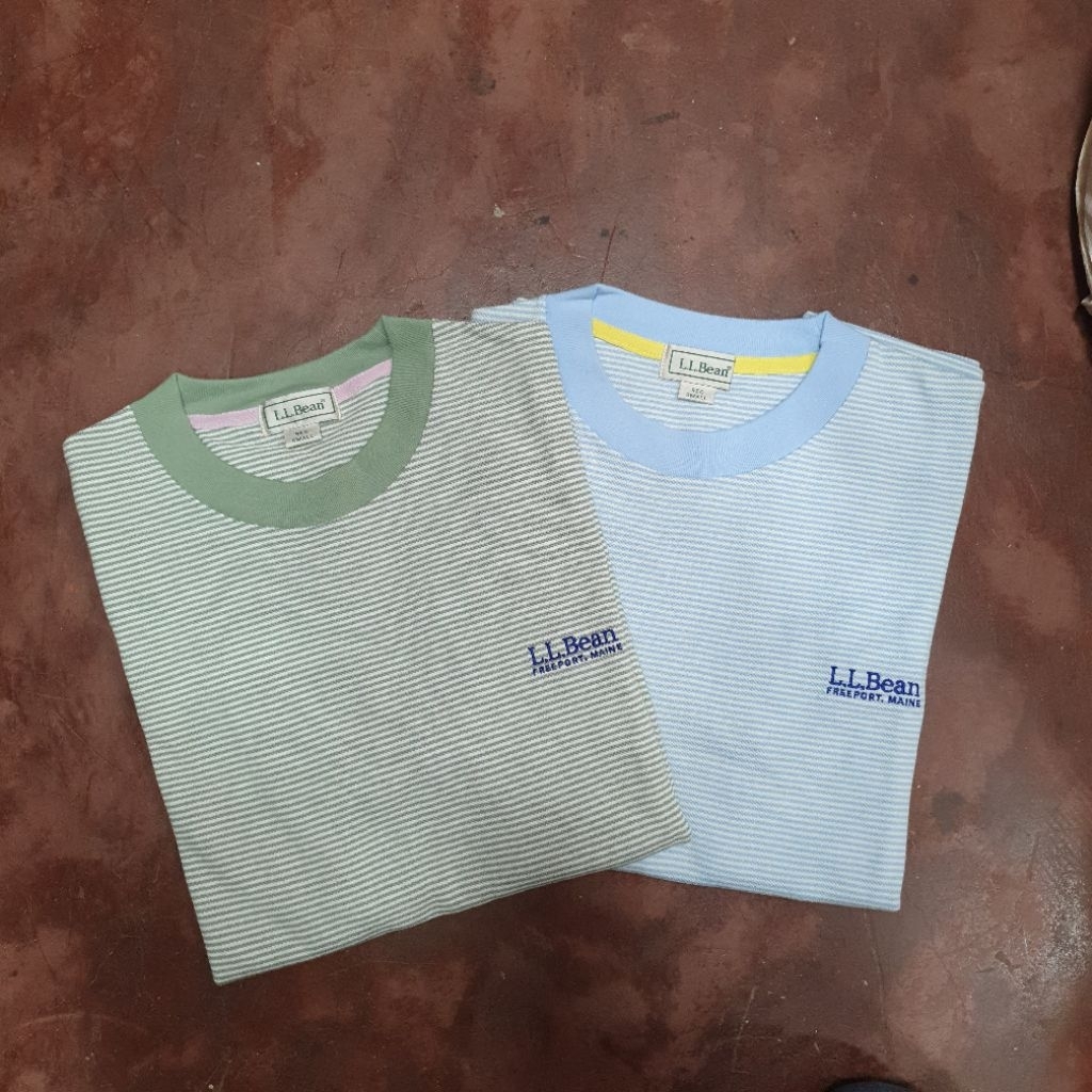 เสื้อแขนสั้น L.L.Bean Freep Port.Maine