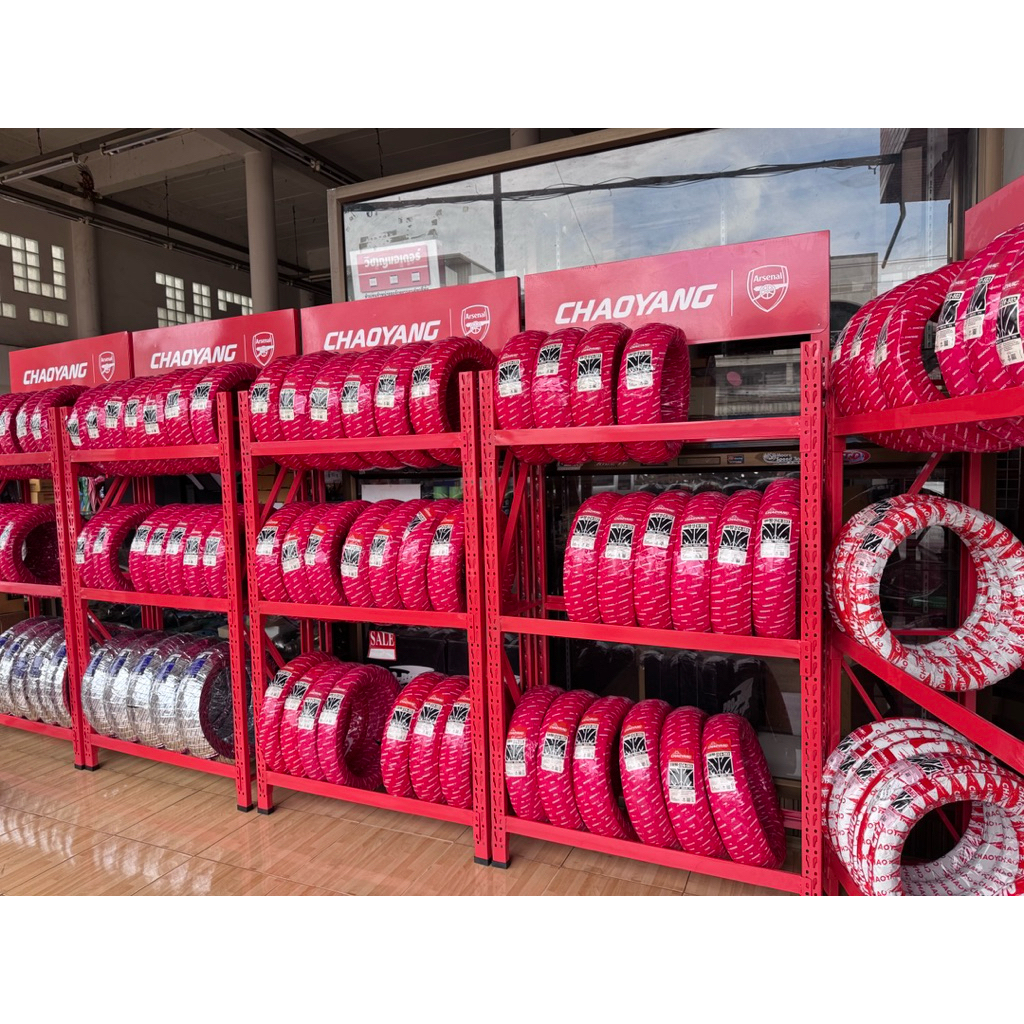 ยางนอกรถ ยามาฮ่า เอ็นแม็กซ์ 155  YAMAHA NMAX 155 ยางเฉาหยาง H-571 ยางหน้า 110/70-13 TL ยางหลัง 130/70-13 TL ราคา ถูกที่สุด ดีลบีเคเค แกลเลอรีภาพที่ 8