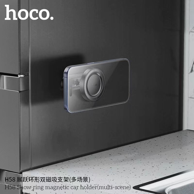 Hoco H58 ที่ยึดมือถือแถบแม่เหล็ก (ไม่ใช่กาว) ยึดได้หลายพื้นผิว magnetic phone holder