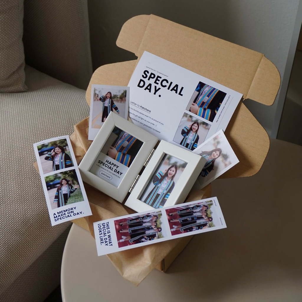 Special day box. เซ็ทกรอบรูปของขวัญ ของขวัญวันเกิด ของขวัญวันครบรอบ