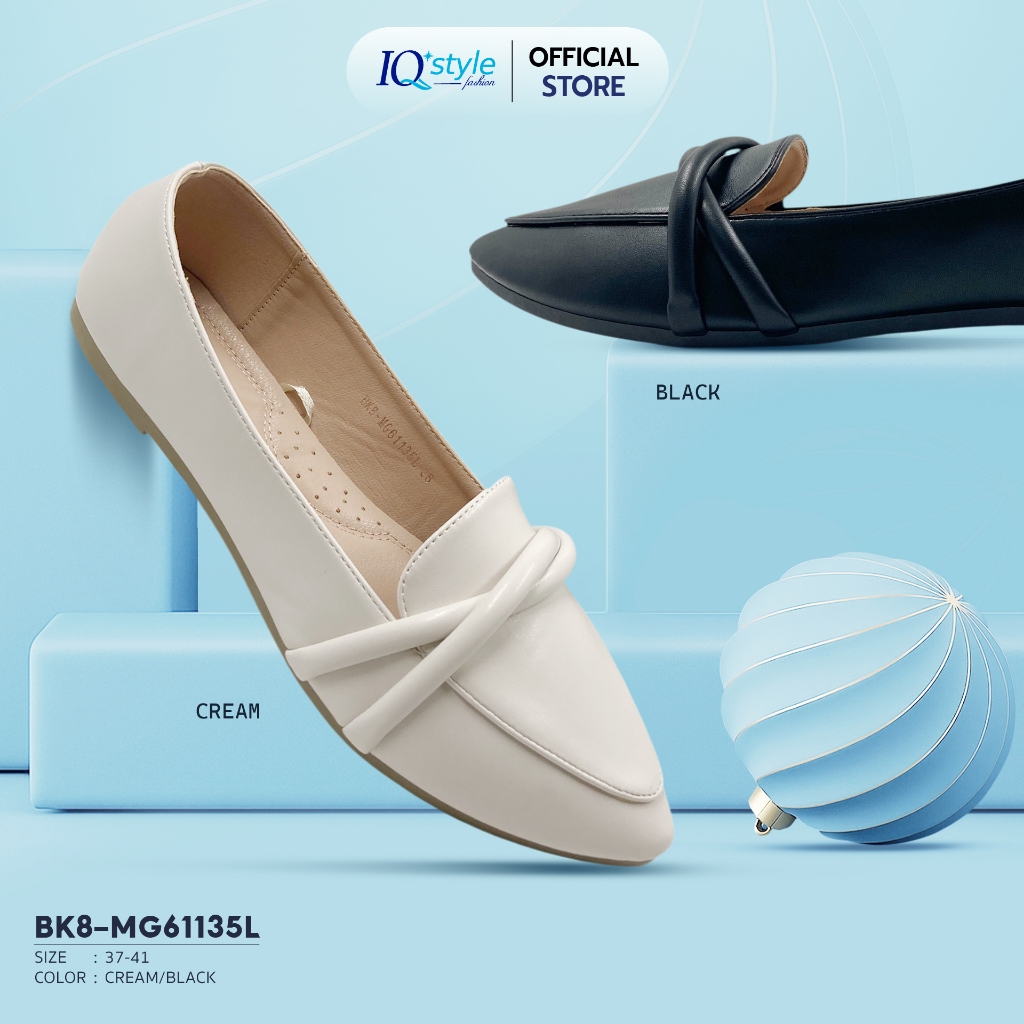 IQ STYLE รองเท้าคัทชูผู้หญิง (Fashion) รหัสBK8-MG61135L