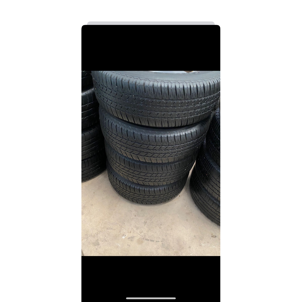 ยาง 255/65/17 Bridgestone HT684 ปี20 ราคาต่อเส้น