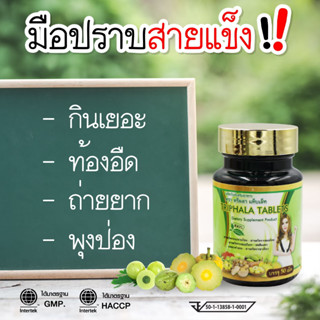 ดีท็อกซ์ ตรีผลาแท็บเล็ต เม็ดกลม (Triphala Tablet Extra) บรรจ…