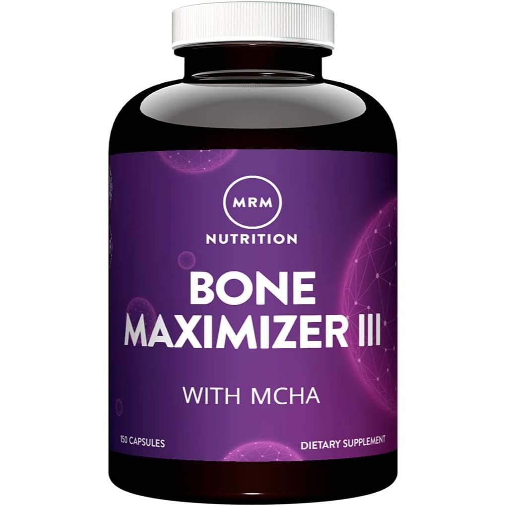 MRM Nutrition Bone Maximizer® III | with MCHA + Vitamin D3 + Vitamin K2 | Bone Health | High Potency