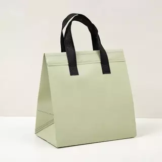 แพ็คละ 25 ใบ ถุงเก็บอุณหภูมิ แพ็คเกจเก็บอาหาร ฟอยล์เก็บความเย็น ขยายข้าง Cool Bag